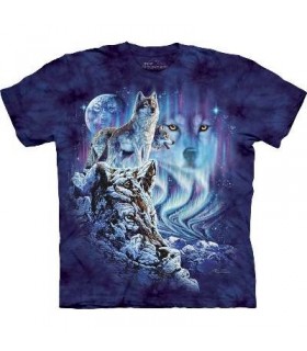 Trouver 10 Loups - T-shirt Loup The Mountain