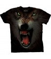 Grrrrrrrrr - T-Shirt Loup par the Mountain
