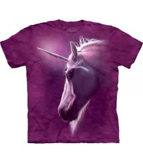 Divine Unicorn - Fantasy T Shirt by the Mountain