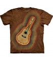 T-Shirt Guitare Acoustique par The Mountain
