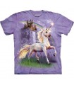 Unicorn Castle - Fantasy T Shirt by the Mountain