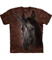 Unicorn Stallion - Fantasy T Shirt by the Mountain