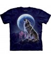 Howling - Zoo Animals T Shirt by the Mountain
