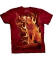 T-Shirt Loup Phoenix par The Mountain (Evolution)