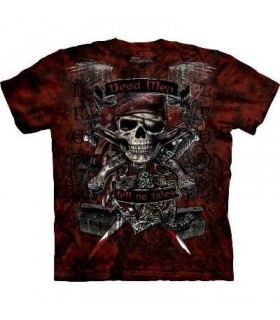 Hommes morts T-shirt Pirate par The Mountain