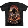 Death's Pack - Gothic T Shirt by the Mountain