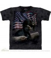 Bear Flag - Animals T Shirt by the Mountain