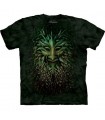 T-Shirt Homme Vert par The Mountain
