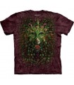 Green Woman - Fantasy T Shirt by the Mountain