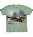 MIller's Cottage - T-Shirt Paysage par The mountain