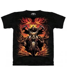 Grim Rider - Fantasy T Shirt by the Mountain