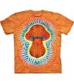Tie Dye Mushroom - Garden T Shirt by the Mountain
