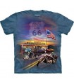 T-Shirt Route 66 par The Mountain