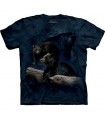 Black Bear Trilogy - Animals T Shirt by the Mountain