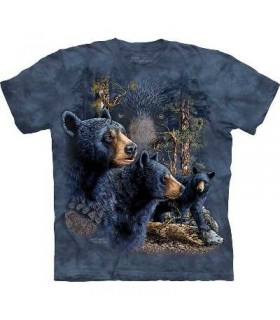 Trouver 13 Ours Noirs - T-shirt Ours The Mountain