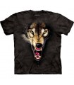 Le Chasseur - T-shirt Loup The Mountain