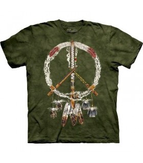 Peace Pipes - Native Americans T Shirt by the Mountain