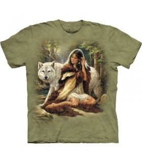Protector - Native Americans T Shirt by The Mountain