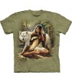 Protector - Native Americans T Shirt by The Mountain
