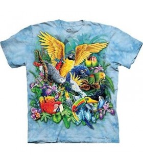 T-Shirt Oiseaux des Tropiques par The Mountain