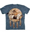 Soquili Shield - Native America T Shirt by the Mountain