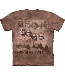 The Founders - Patriotic T Shirt by the Mountain