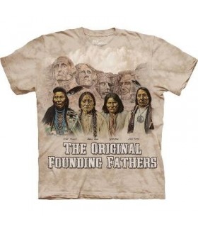 Les Pères fondateurs originaux - T-shirt amérindien The Mountain
