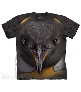 Big Face King Penguin - Aquatic T Shirt The Mountain