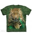 Majestic Leopard - Big Cat T Shirt The Mountain
