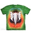 Big Face Parrot - Bird T Shirt The Mountain